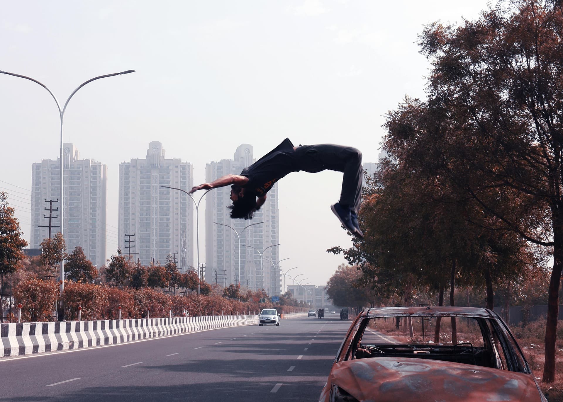 Parkour Wandlauf